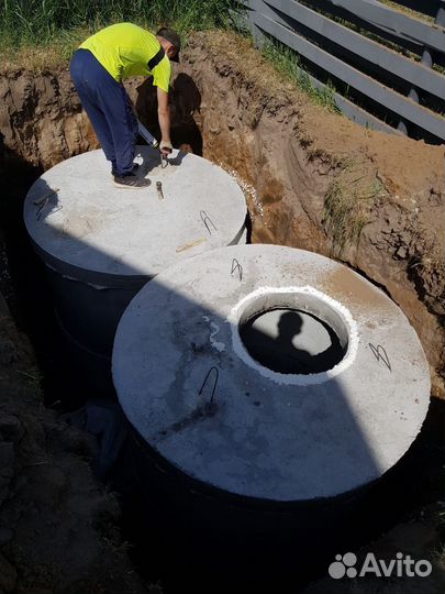 Септик из жби колец