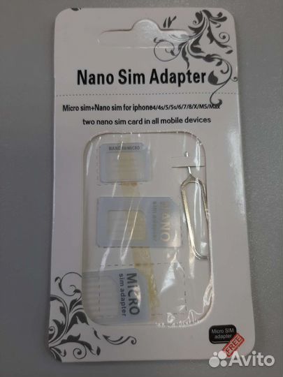 Нано sim адаптер