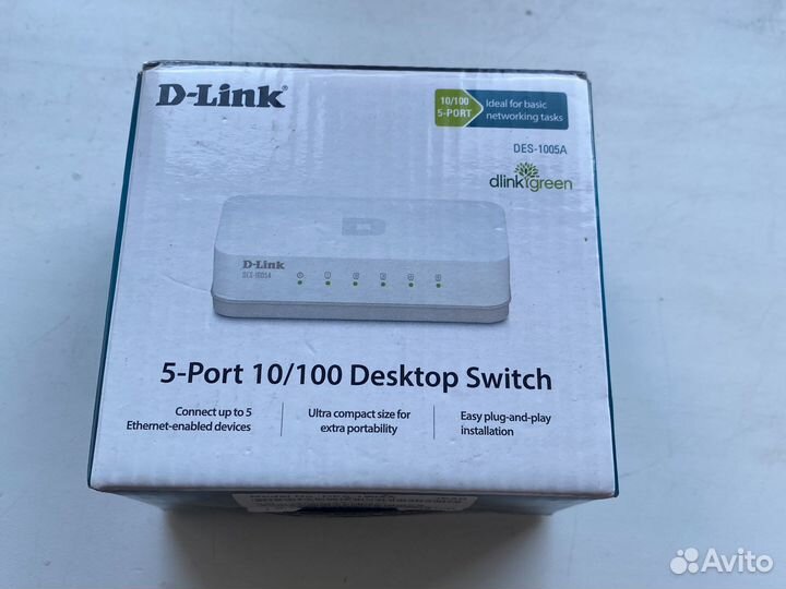 Коммутатор D-Link DES-1005A