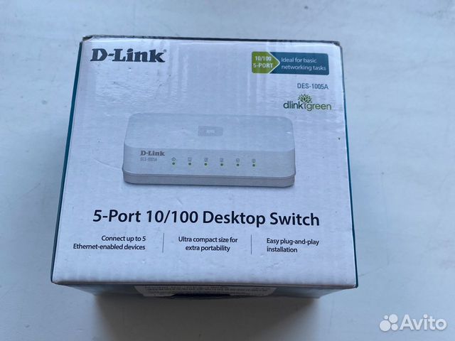 Коммутатор D-Link DES-1005A