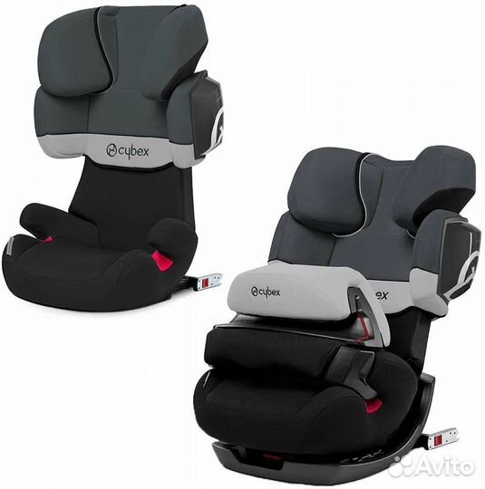Автокресло cybex pallas 2 fix серое от 9 месяцев