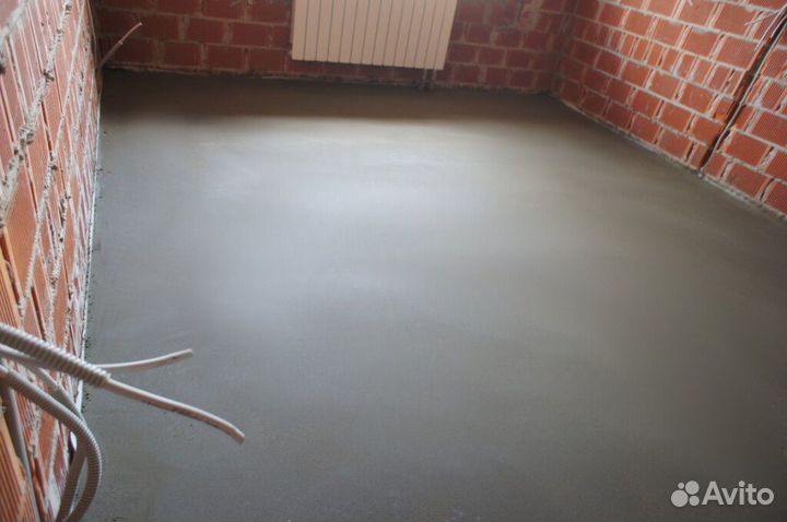 Стяжка пола с гарантией