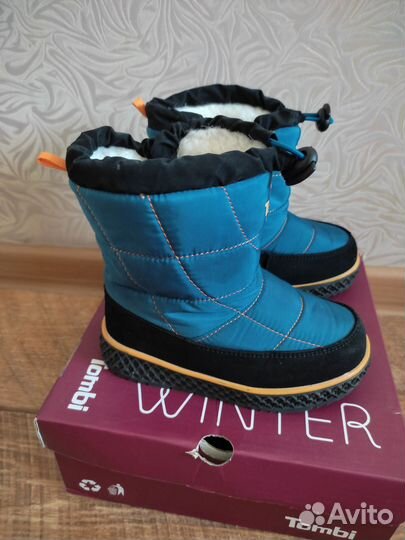 Сапоги зимние детские 25