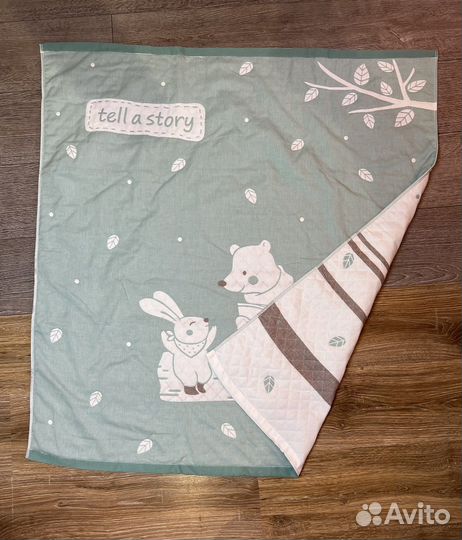 Плед хлопковый детский