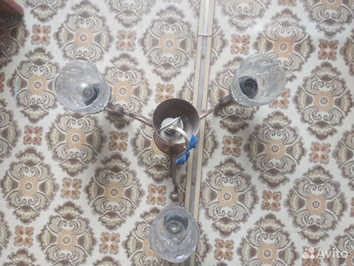 Хрустальная люстра СССР