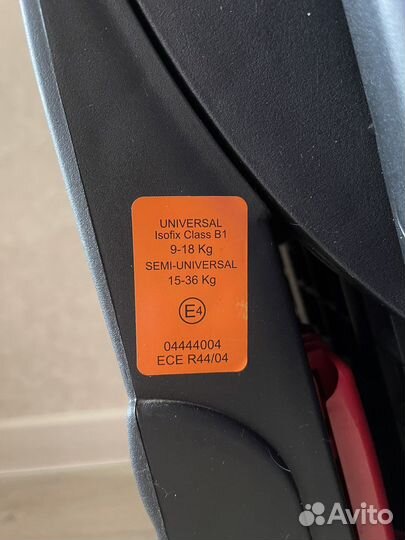 Автокресло от 15 кг до 36 кг