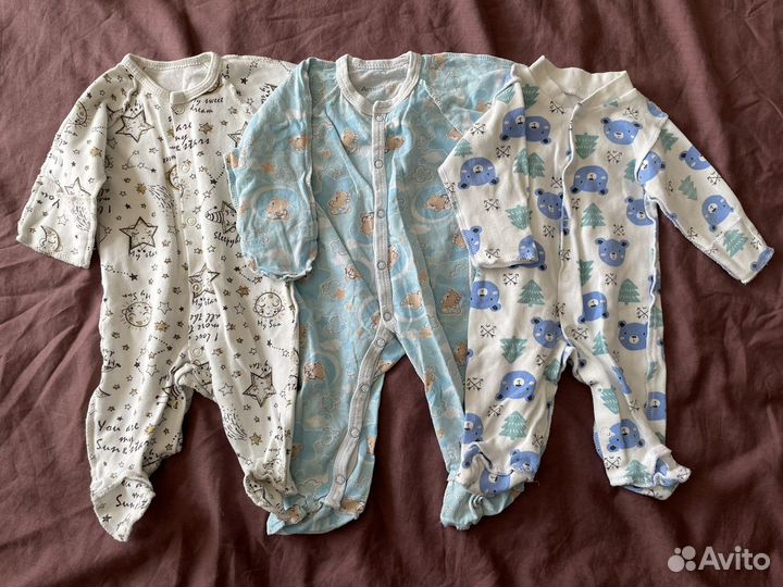 Пакет вещей для новорожденного 52-68