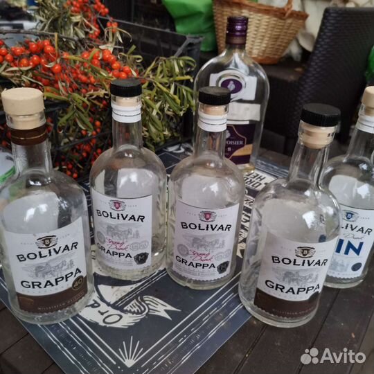 Бутылки из под водки
