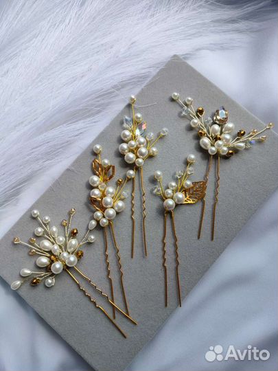 Свадебные украшения в волосы