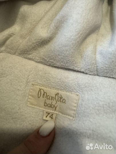 Mansita Tiny 74 размер + пинетки+ флис