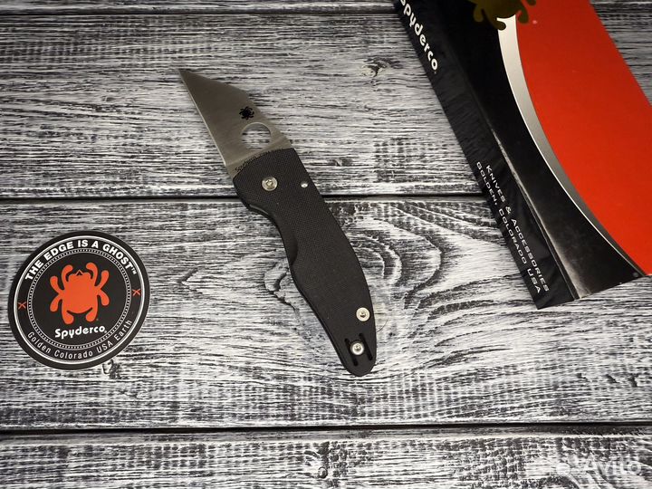 Spyderco Microjimbo C264GP Black G-10 S30V