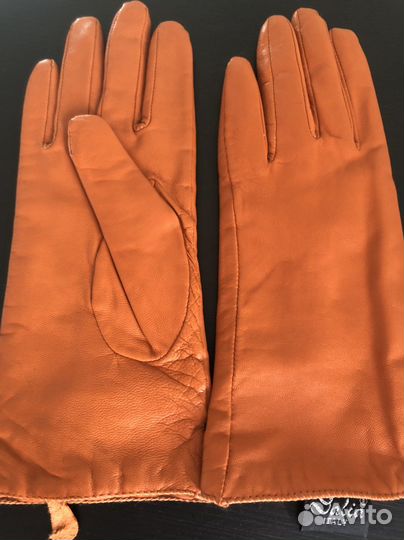 Перчатки кожаные женские