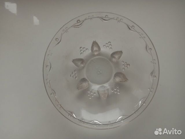 Тарелка СССР, рюмки (стаканы), Luminarc клубника