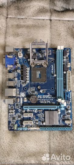 Материнская плата gigabyte GA-B75M-DV2