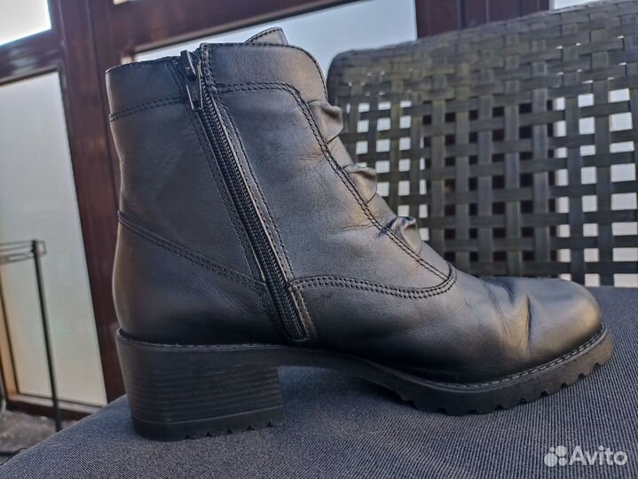 Полусапожки женские 39 размер натуральная кожа