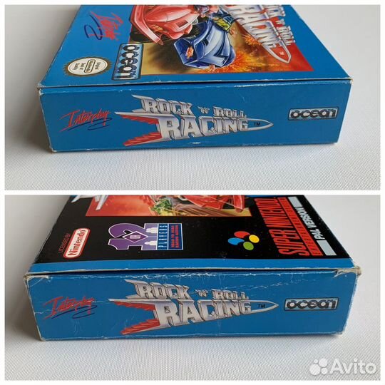 Rock'n'Roll Racing / snes / UKV