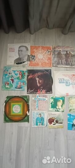 Виниловые пластинки СССР
