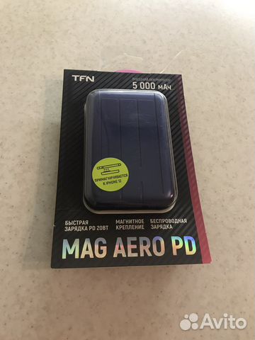 Внешний аккумулятор MagSafe TFN Aero5i 5000 мАч