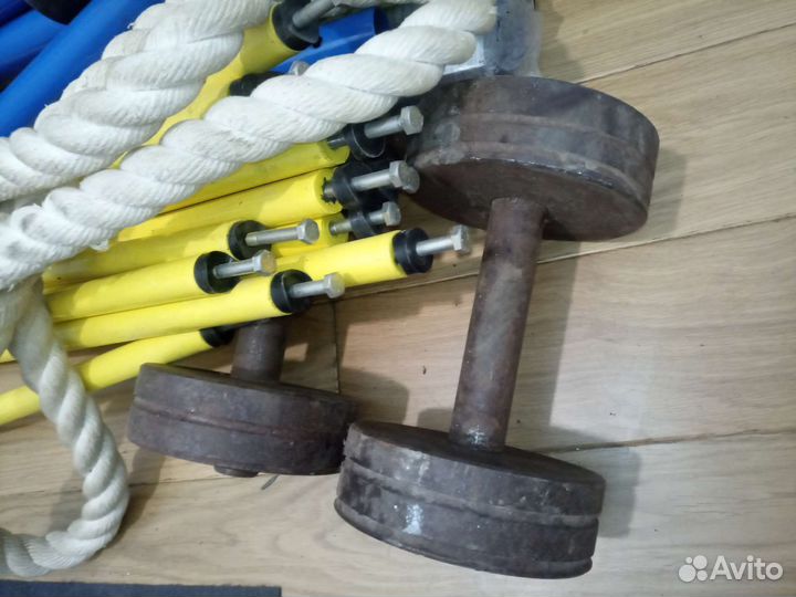 Гантели разборные
