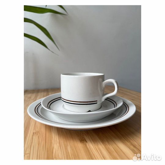 Кофейное трио Rorstrand 1960-е Швеция