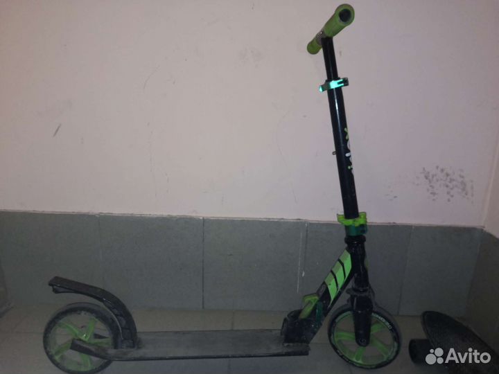 Самокат прогулочный детский двухколесный бу