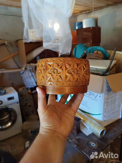 Чаша резная