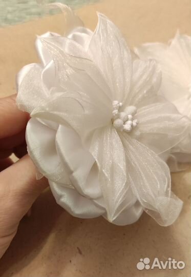 Резинка для волос, ручная работа