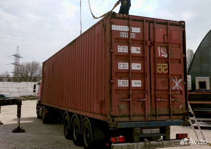 Морской контейнер 40 футов новый