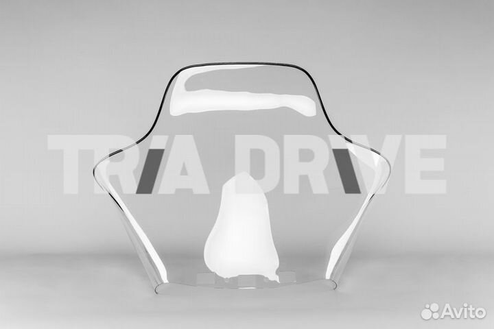 Стекло ветровое для снегохода BRP (61см, 2мм)