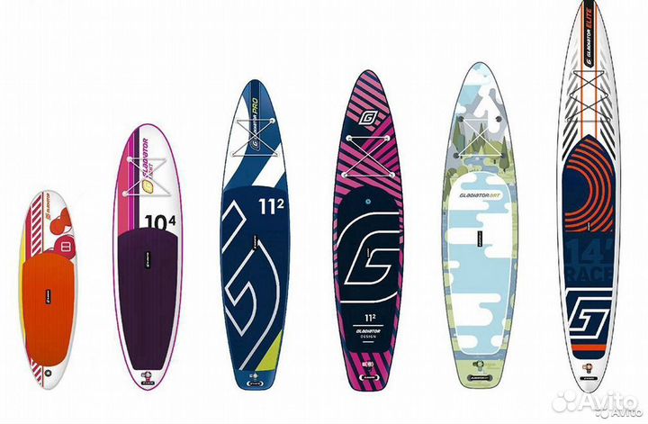 Сап доски для sup бординга Gladiator/Гладиатор