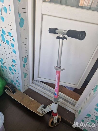 Самокат детский двухколесный бу