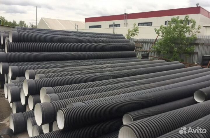 Трубы гофрированные Корсис