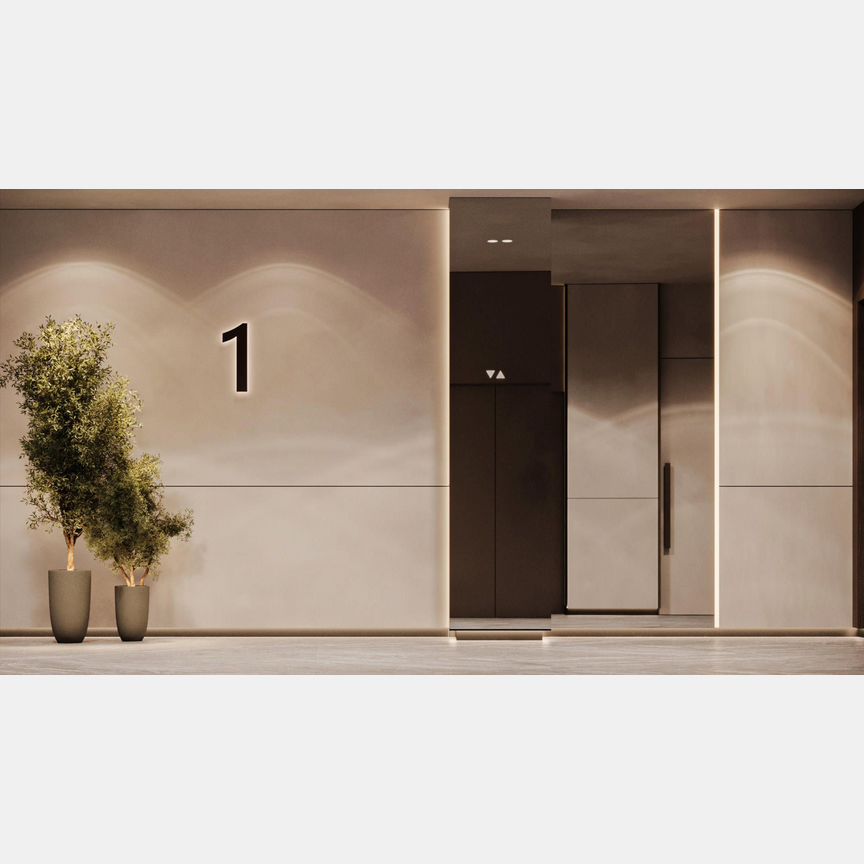 1-к. апартаменты, 54,6 м², 6/10 эт.