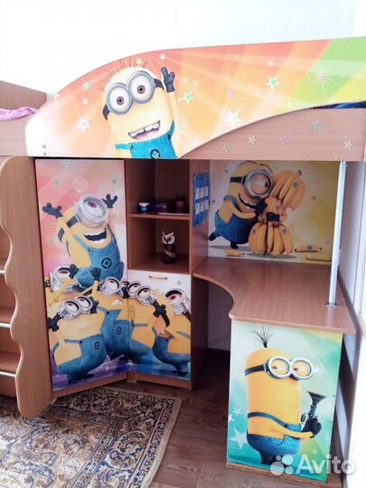 Детская кровать чердак