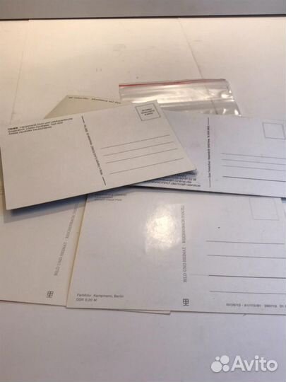 Почтовая открытка Берлин Германия гдр винтажные