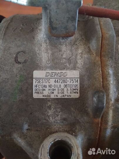 Компрессор кондиционера toyota rav 4 ca 40