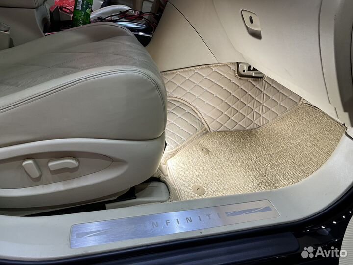 3D коврики из экокожи Infiniti QX70 2014