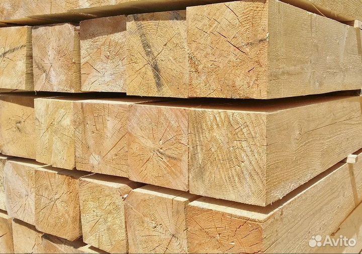 Брус естественной влажности с доставкой