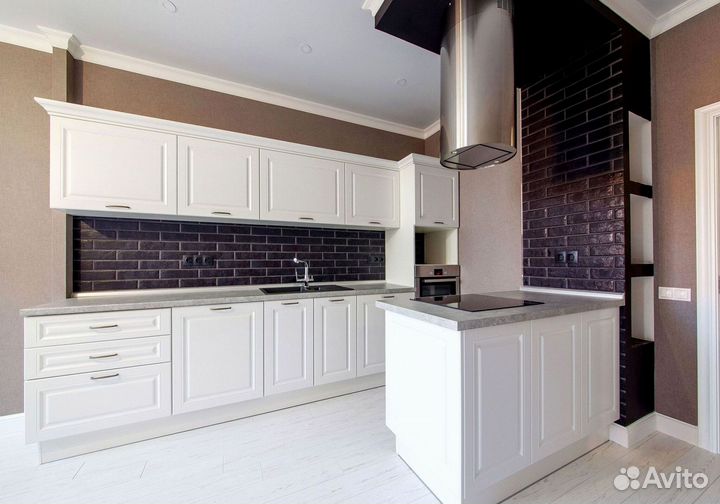 Угловая кухня с мдф фасадами в г.Владимир