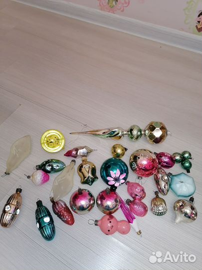 Елочные игрушки ссср(советские)