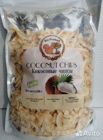 Кокосовые чипсы