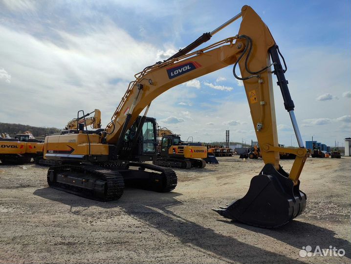 Гусеничный экскаватор Lovol FR330D, 2023