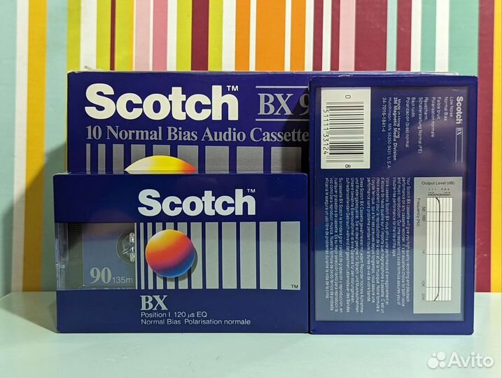 Аудиокассеты новые из блоков