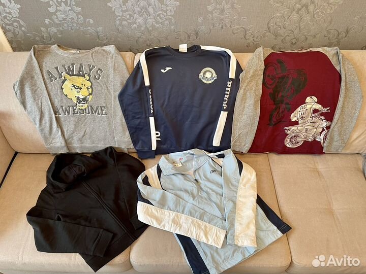 Лонг, кофта, толстовка на мальчика 146 - 152 см