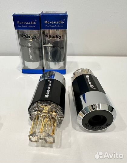 Силовые коннекторы Monosaudio (медь)