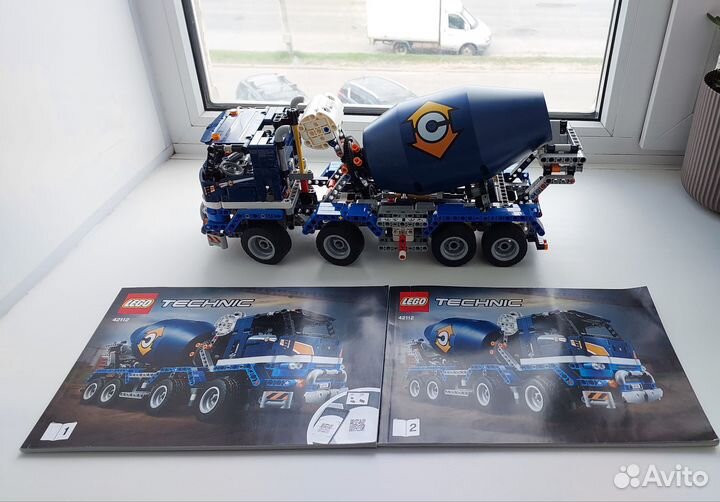 Lego Technic 42112 бетономешалка