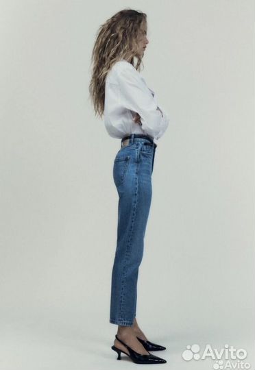 Джинсы zara женские EU38 - 44/46размер