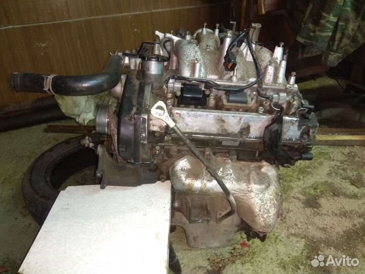 Двигатель 6G74 GDI 2006 года на Митсубиси Паджеро