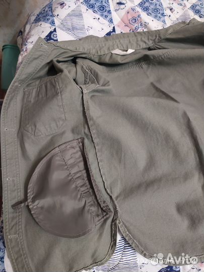 Джинсовая рубашка hm 134 р