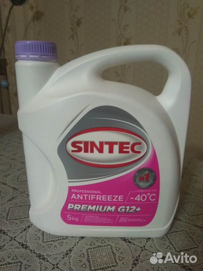 Антифриз Sintec Premium G12+